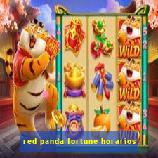 red panda fortune horarios